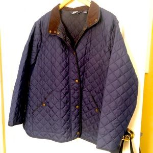 Land’s End Lightweight Quilted Down Jacket sz 1X